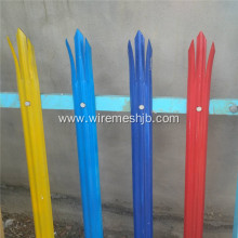 Triple Pointed Powder Coated Palisade Fencing